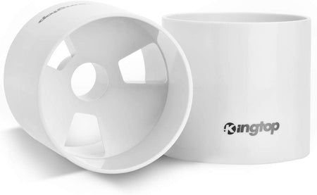 Golf Hole Cup for Backyard Practice Putting Green, Fit PGA | LPGA | USGA Regulations, ABS Ivory White, Outdoor Indoor Golf Putting Cup