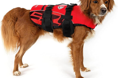 Doggy Flotation Device Dog Life Vest Jacket (DFD)