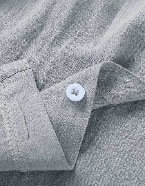 Load image into Gallery viewer, Men'S Tops Casual Button down Shirt Short Sleeve Beach Shirt Summer Mens Clothing
